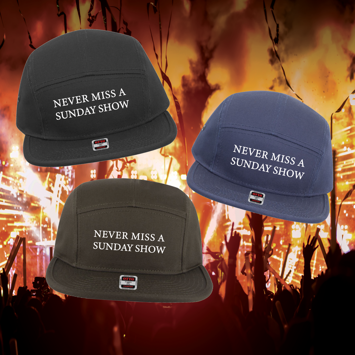 "Never Miss A Sunday" 5-Panel